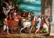 Giulio Romano The Triumph of Titus and Vespasian oil painting